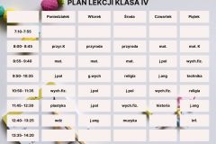 Plan Lekcji Kolorowy Styl Ilustrowany - 4